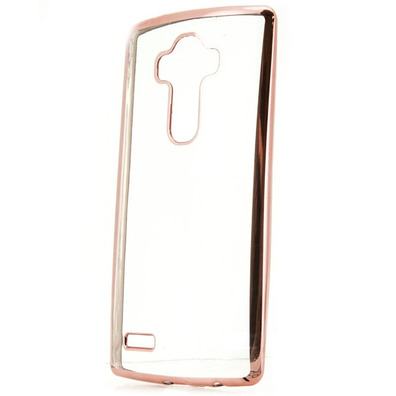 Funda TPU Metal LG G4 Rosa