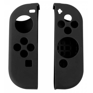 Fundas Silicona para Mandos Joy-Con Nintendo Switch - Negro