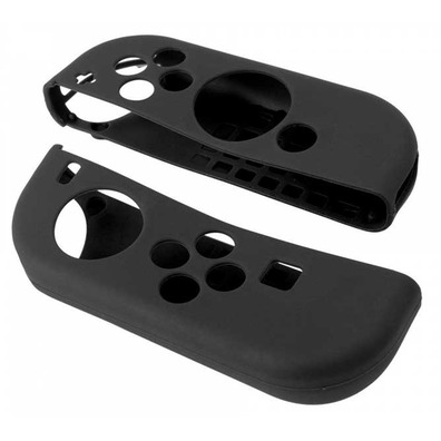 Fundas Silicona para Mandos Joy-Con Nintendo Switch - Negro