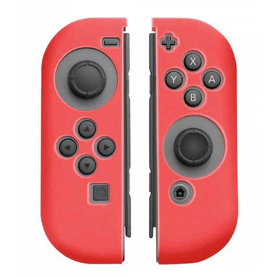 Fundas Silicona para Mandos Joy-Con Nintendo Switch - Rojo