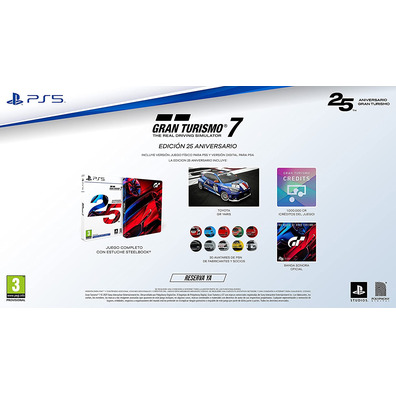 Gran Turismo 7 Ed. 25 Aniversario PS5