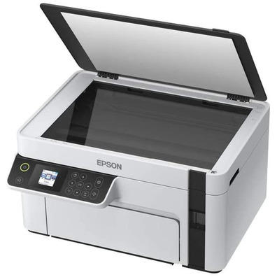 Impresora Recargable Monocromo Multifunción Epson Ecotank ET-M2120 WiFi Blanca