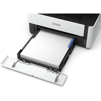 Impresora Recargable Monocromo Multifunción Epson Ecotank ET-M3140 Fax/Dúplex Blanca