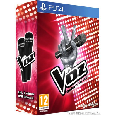 La voz: Quiero Tu Voz + 2 Micrófonos PS4