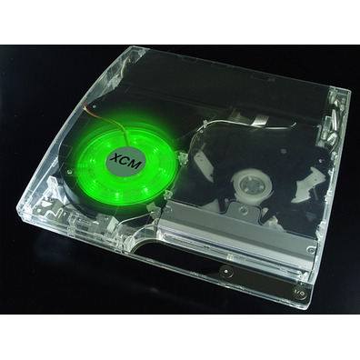 Ventilador PS3 Slim XCM LED Verde