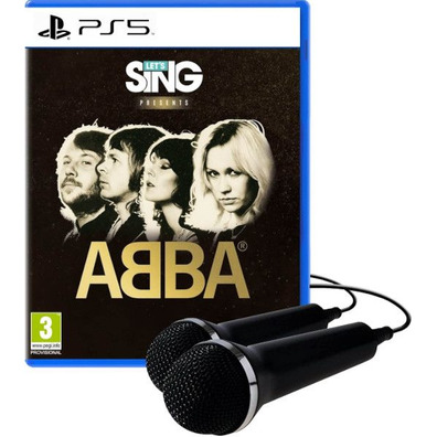 Let's Sing Abba + 2 Micrófonos PS5