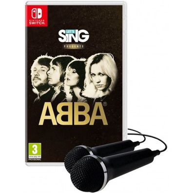 Let's Sing Abba + 2 Micrófonos Switch