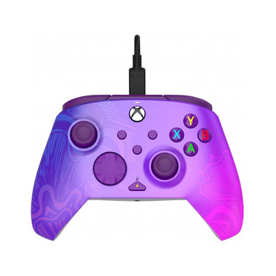 Mando PDP Rematch Wired Controller Purple Fade + Game Pass 1 Mes