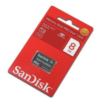 Memory Stick Pro Duo 8 GB Sandisk