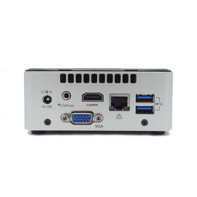 MiniPC KVX NUC Intel BOXNUC5PPYH N3700/4GB/120GB SSD/W10H