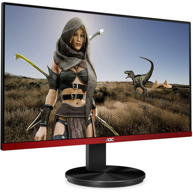 Monitor Gaming AOC G2490VXA 23.8"/Full HD/Multimedia Negro y Rojo