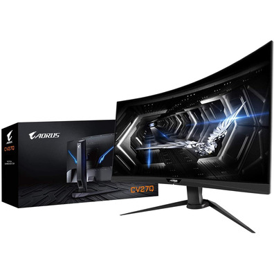 Monitor Gaming Gigabyte Aorus CV27Q-EK ELED Curvo 27''