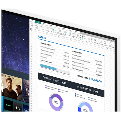 Monitor LED 27'' Samsung Smart M5 Blanco