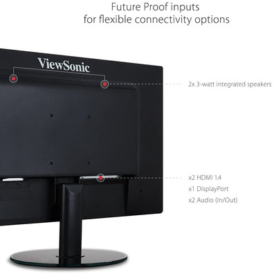 Monitor LED 27'' Viewsonic VA2719-2K-SMHD IPS Negro