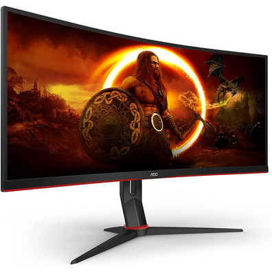 Monitor LED AOC CU34G2/BK 34'' Curvo Negro