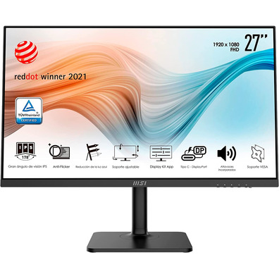 Monitor MSI Modern MD271P 27'' LED Negro