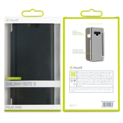 Funda Folio Samsung Galaxy Note 9 Negra Muvit