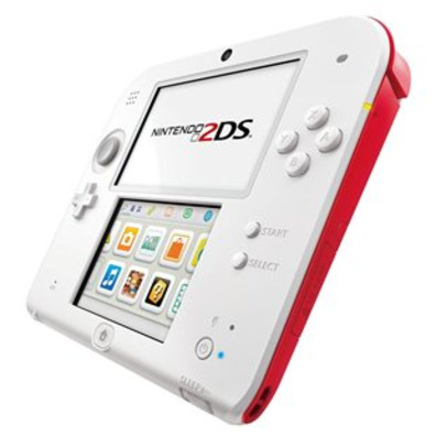 Nintendo 2DS Blanco/Rojo + Animal Crossing New Leaf