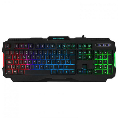 Pack Pro Mars Gaming Teclado + Ratón + Alfombrilla + Auriculares MCPRGB