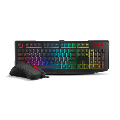 Pack Teclado y Ratón Gaming Ozone Double Tap