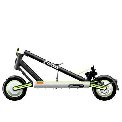 Patinete Eléctrico Navee S65 Plegable (Negro / Verde)