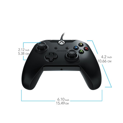 Pdp Wired Controller Negro Xbox One/PC