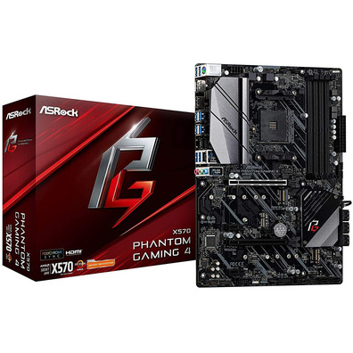 Placa Base Asrock Phantom Gaming 4 AM4