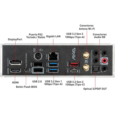 Placa Base MSI MAG B550M Mortar Wifi AM4