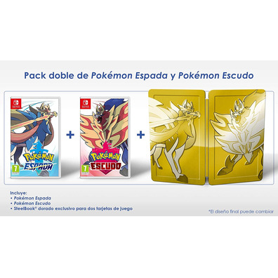 Pokemon Espada + Escudo Dual Pack Switch