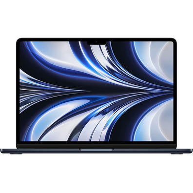 Portátil Apple Macbook Air 134 MBA 2022 M2/8GB/512GB/GPU10C/13.6'' Midnight