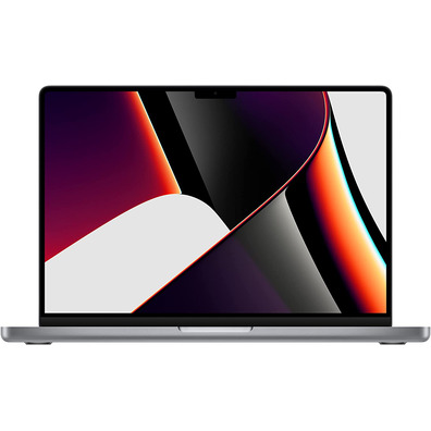 Portátil Apple Macbook Pro 14'' 2021 M1 Pro/16GB/512GB SSD/GPU 16C/14'' Space Gray