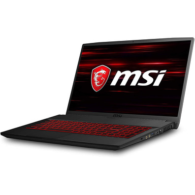 Portátil Gaming MSI GF75 10SCSR(Thin)-245XES i7/16GB/512 SSD + 1TB HDD/GTX1650Ti/17.3''