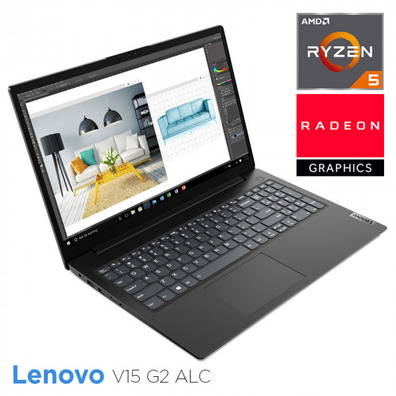 Portátil Lenovo V15 G2-ALC 82KD0002SP R5/8GB/256GB/15.6''