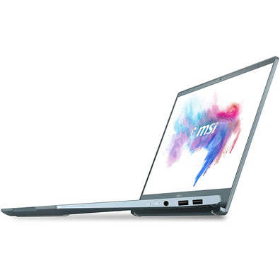 Portátil MSI 14 Modern B11MO-891XES Stone Blue i7/16GB/512GB/14''