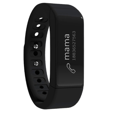 Pulsera Leotec Fitness Touch Sumergible Negra