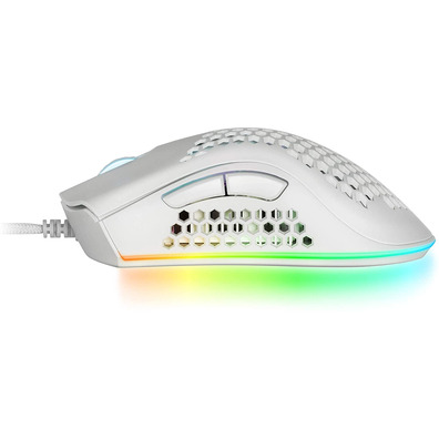 Ratón Gaming Mars Gaming MMEX 32000 DPI Blanco