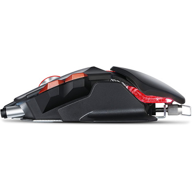 Ratón Gaming Scorpion G980BK 6000 DPI Negro