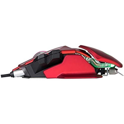 Ratón Gaming Scorpion G980RD 6000 DPI Rojo