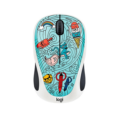 RATON OPTICO LOGITECH M238 WIRELESS BAE-BEE BLUE