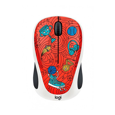 RATON OPTICO LOGITECH M238 WIRELESS CHAMPION CORAL