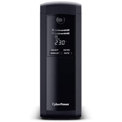 SAI Línea Interactiva Cyberpower VP1200ELCD-DE 1200VA/720W 5*Schuko