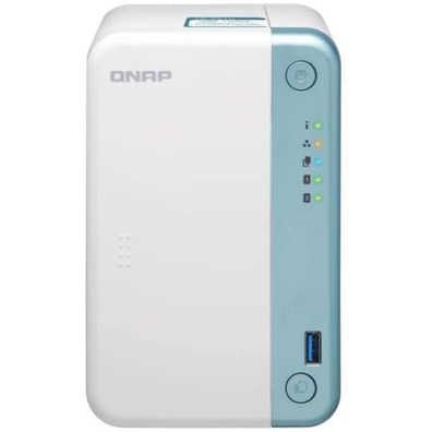 Servidor NAS Qnap Desktop 2BAY NAS 2GB RAM 1GbE