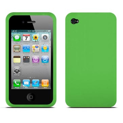 Funda de Silicona Verde - iPhone 4