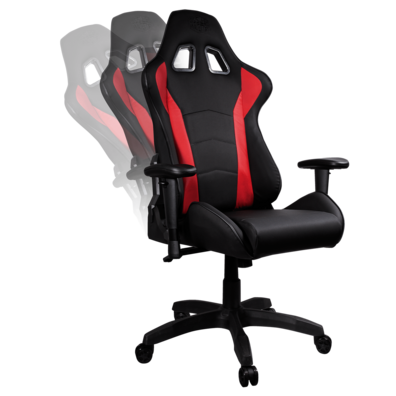 Silla Gamiing Cooler Master Caliber R1 Negro/Rojo