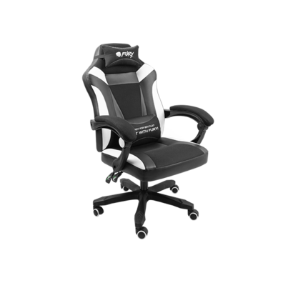 Silla Gaming Fury Avenger M+ Negra/Blanca