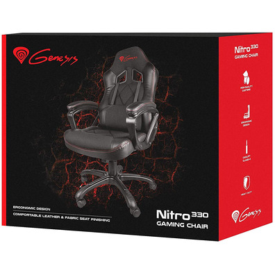 Silla Gaming Genesis Nitro 330 Negra