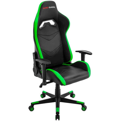 Silla Gaming Mars Gaming MGC3BG Verde/Negra