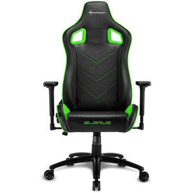 Silla Gaming Sharkoon Elbrus 2 Negro Verde 160G