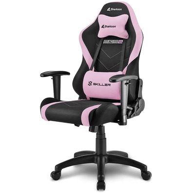 Silla Gaming Sharkoon Skiller SGS2 JR Negro/Rosa