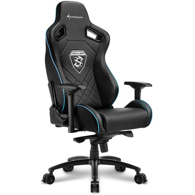 Silla Gaming Sharkoon Skiller SGS4 Negro/Azul 160G